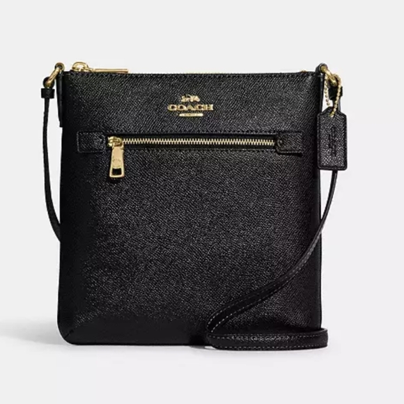 Mini Rowan File Bag In Signature Canvas With Stripe & Cross Grain - Picture 7 of 8